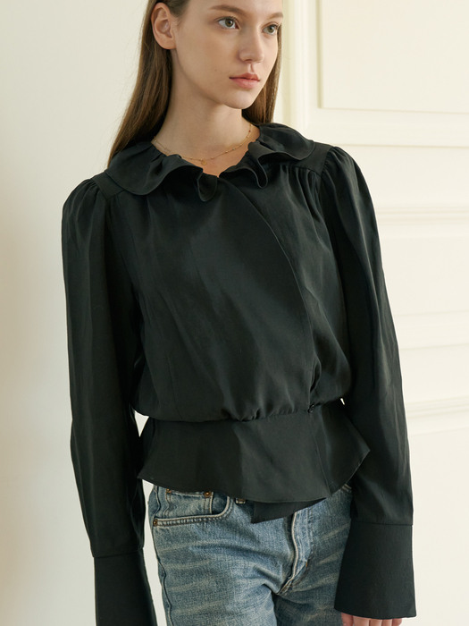 stell blouse black