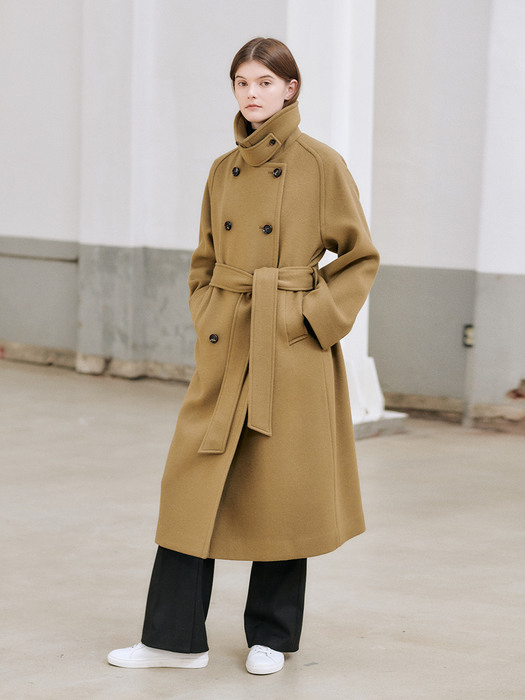 20WN wool trench coat [K/BE]
