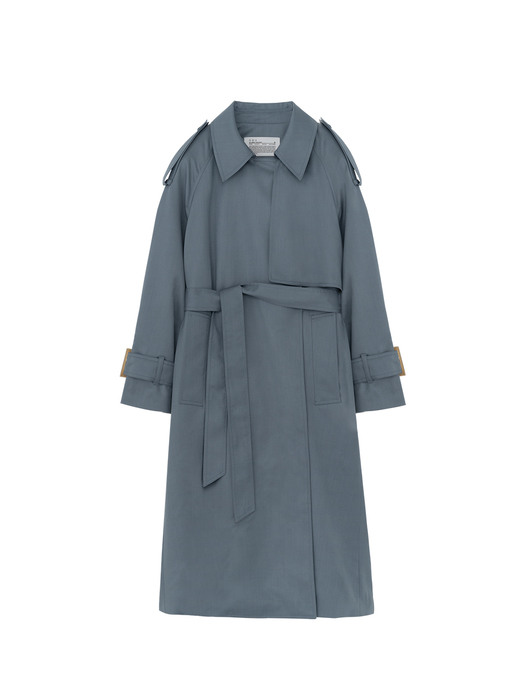 WOOL TRENCH COAT (2 COLOR)