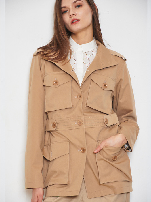  safari half coat(BG)