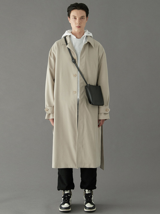 V075 trench mac coat (beige)