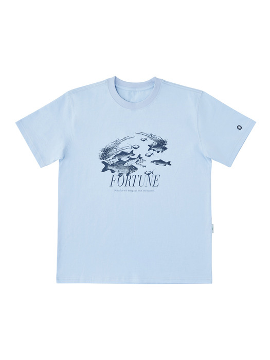 [EXCLUSIVE] Fortune T-Shirt, Sky Blue