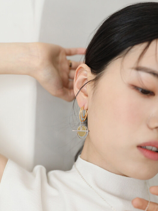 saturn earring