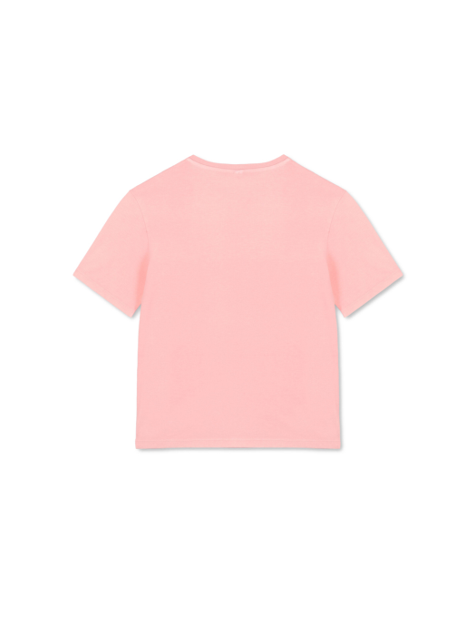 21SS 여성 팜 로고 티셔츠 핑크 602650 SQJF8 6640