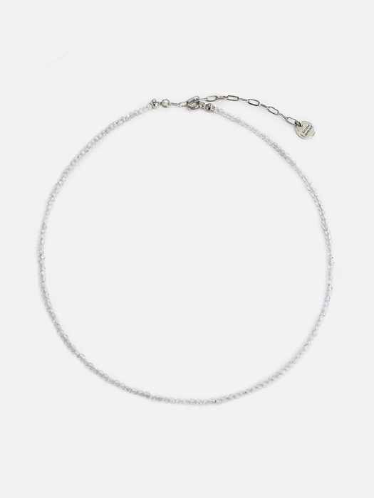 White Dia Necklace