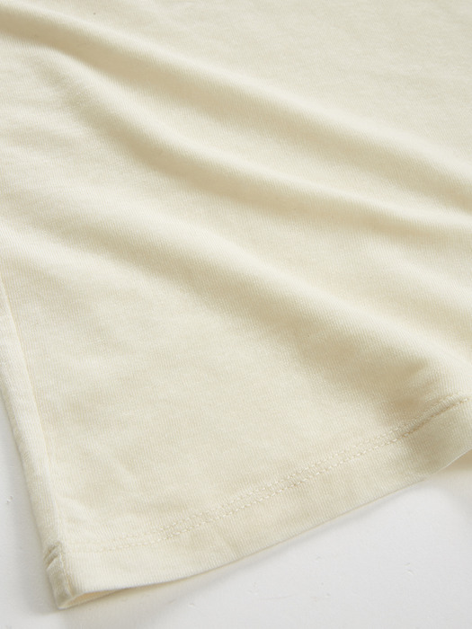 oneday inner polar t-shirt_ivory