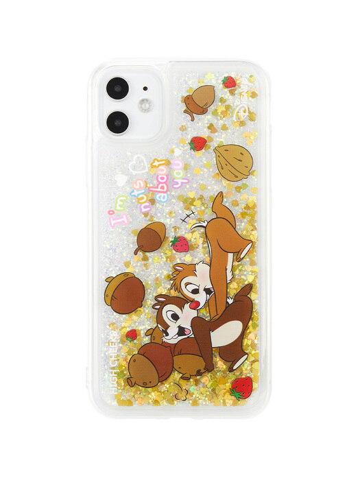 Chip n Dale Glitter Case