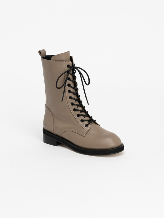 Bell Combat Boots in Etoffe Gray