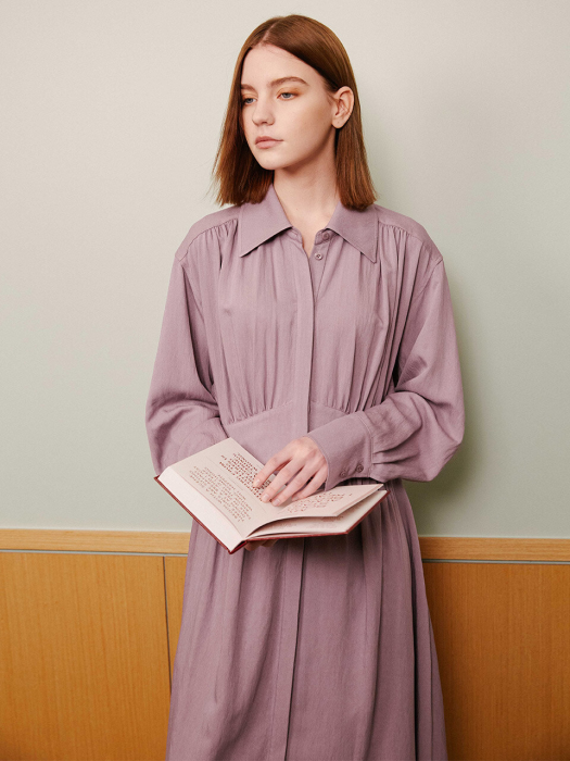 Pleated Shirt Dress NW2SWO236