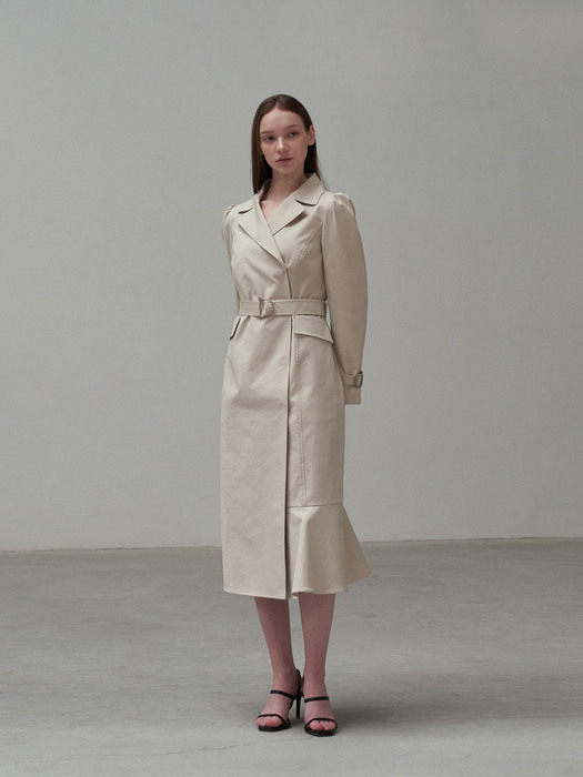 Lily Trench Coat_Light Beige