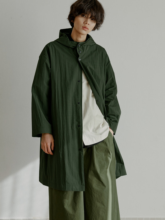 unisex rain coat khaki