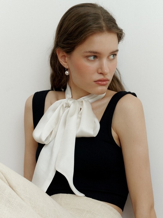 Classic Long Silk Scarf_WH