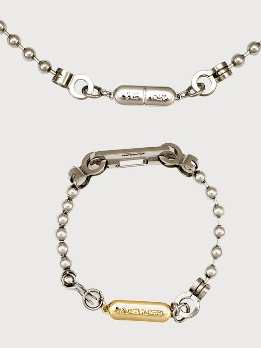 no.201 necklace + bracelet