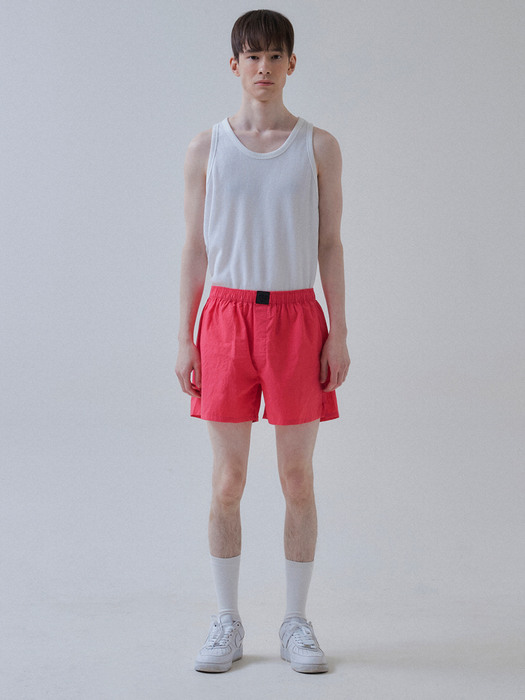 CLASSIC WOVEN EASY SHORTS PINK