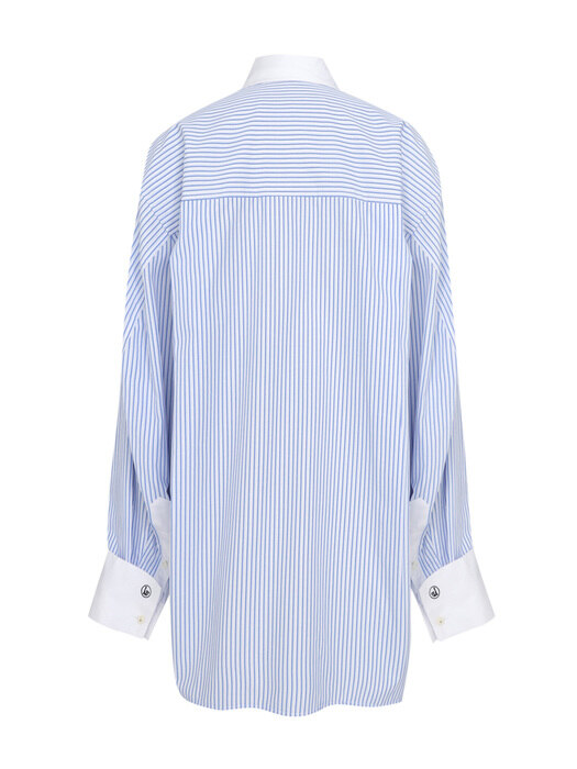 CONTRAST ST SHIRT - sky blue