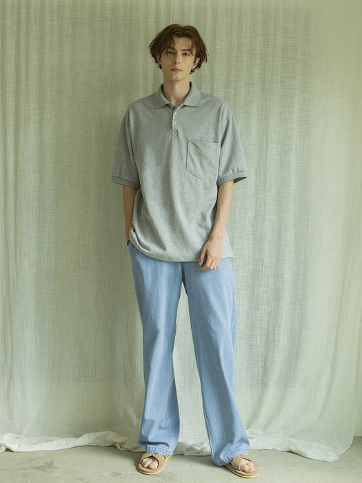 DP-984 Long wide denim_Light blue