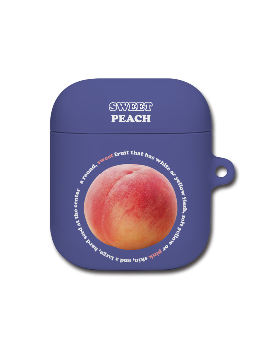 메타버스 에어팟/에어팟프로 케이스 - 스위트 피치(Sweet Peach)