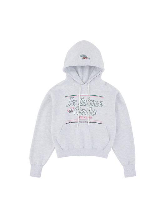 JETAIME HOODIE WHITE MELANGE