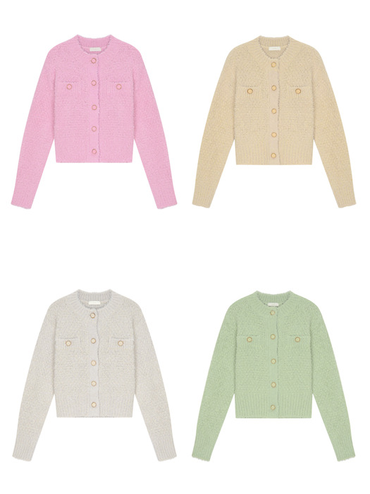 [단독기획][8color] V. smile knit cardigan