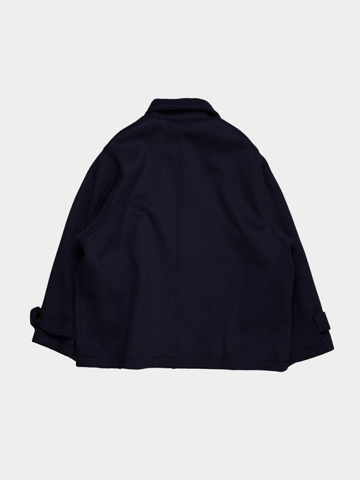 City Wool Duffle Coat Men(Navy)