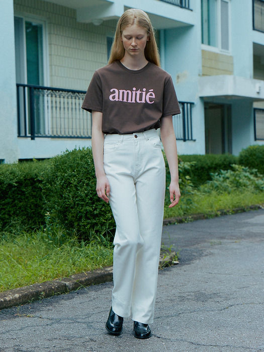 Loose Fit amitie T-shirt_2color