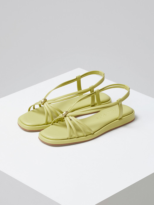 Knotted sandal(Champagne)