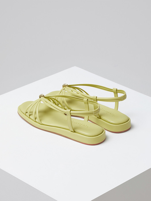 Knotted sandal(Champagne)