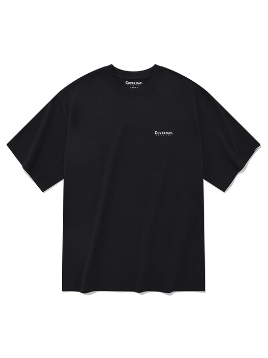 에센셜 쿨 코튼 2-PACK 티셔츠 블랙