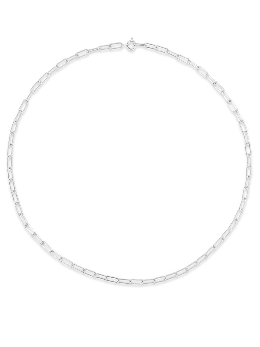Basic Oval Chain Necklace 