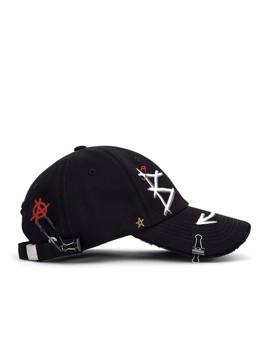 BBD Double Face Plate Logo Cap (Black)