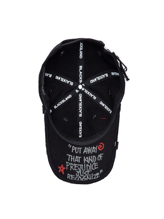 BBD Double Face Plate Logo Cap (Black)