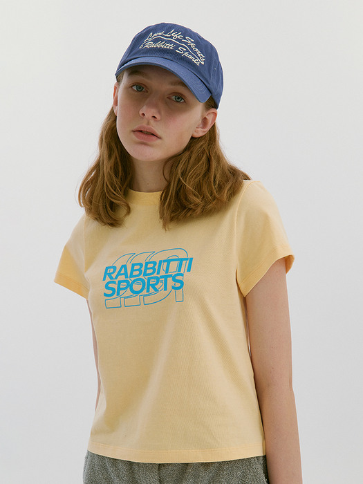RB Sports Logo Slim Fit T-Shirts Butter