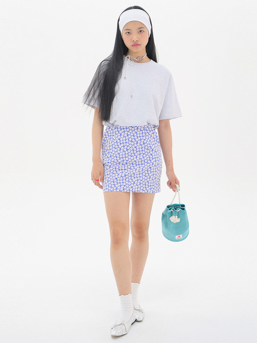 Blossom Mini Skirt_Blue
