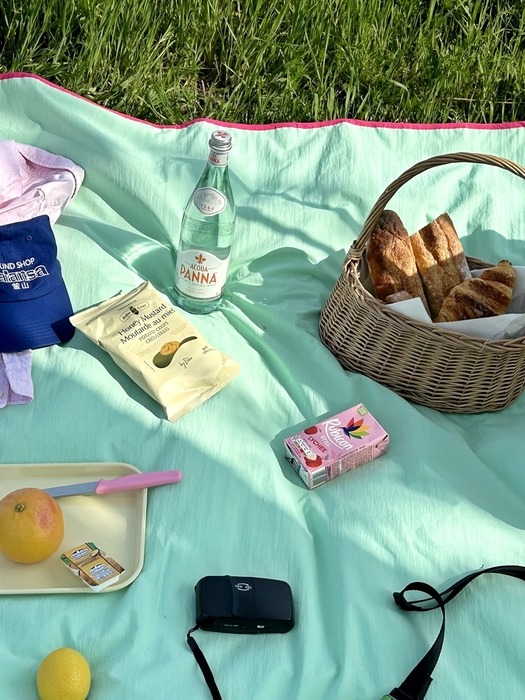 마이민트버디 방수 피크닉매트 캠핑용 돗자리 2size 파우치 소풍