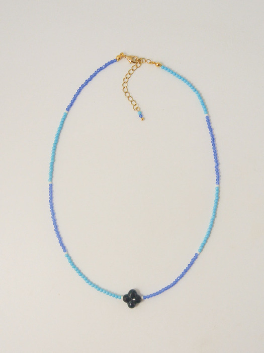 포츈 클로버 Fortune Clover Necklace (2 colors)