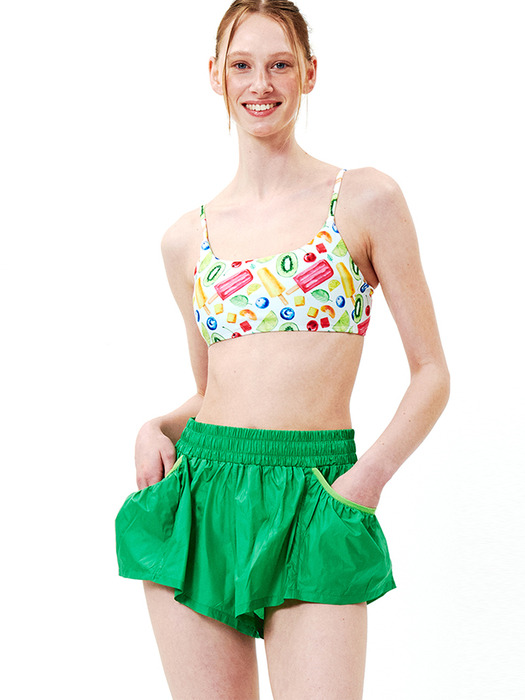 Crispy Shorts - Kiwi Green