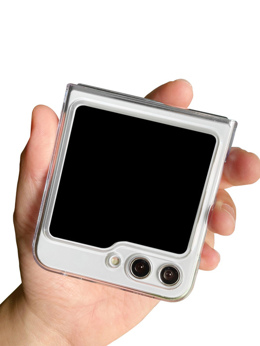 메타버스 갤럭시 Z플립5 슬림클리어 케이스 - 유니콘