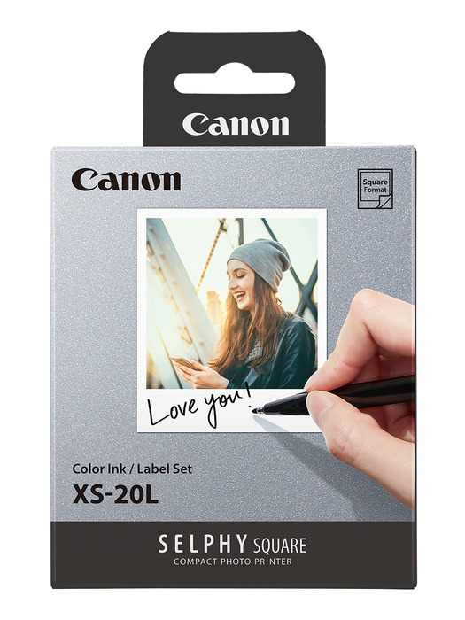 캐논 셀피 스퀘어 QX10 전용 인화지 XS-20L 80매