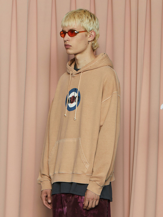 PIGMENT THE WHO HOODIE / BEIGE