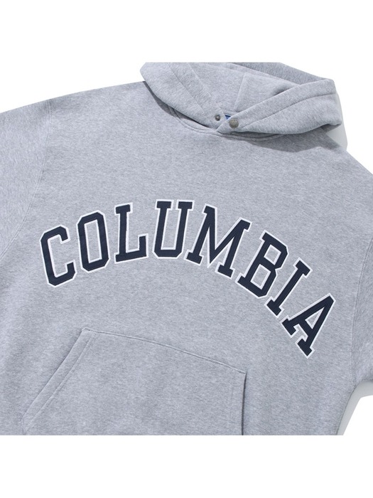 COLUMBIA ARCH OVER-FIT FLEECE HOODIE M그레이