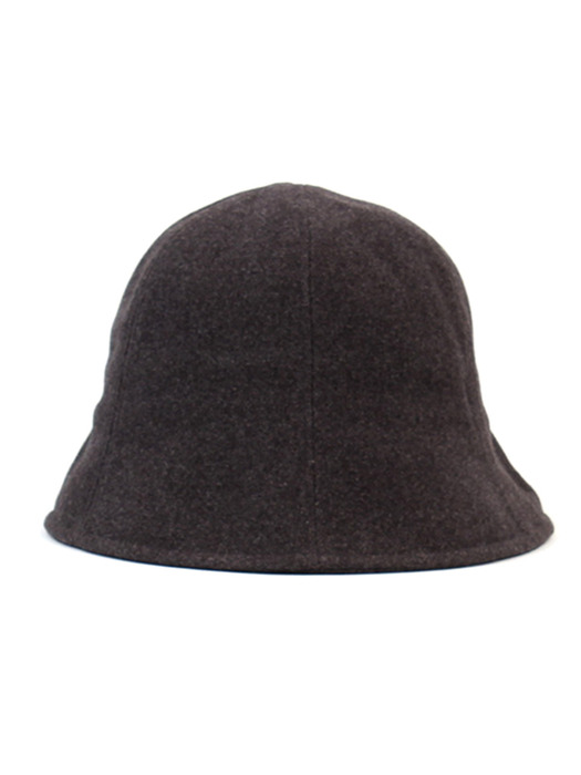 Simple Wool Gray Bucket Hat 니트버킷햇