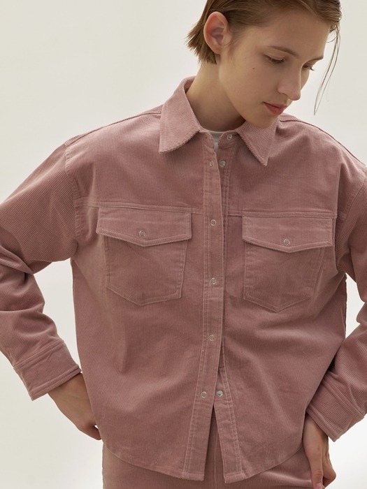 CORDELL SET-UP CORDUROY CASUAL SHIRT (BL-4178)