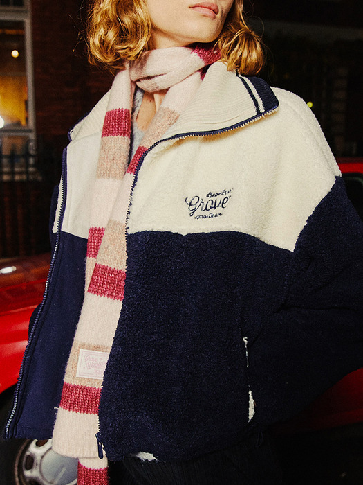 [단독] ROOSE FLEECE [IVORY + NAVY]