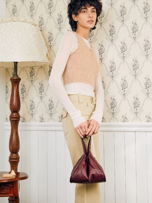 Lamb Skin Mini Hobo_Core Clolors