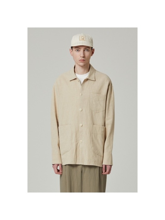 natural touch washed jacket_CWSAM24101BEX