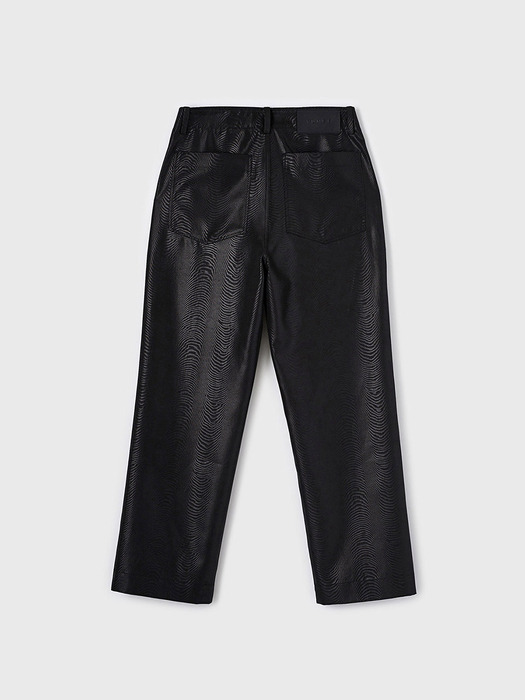 Zipper Fatigue Pants (Black)