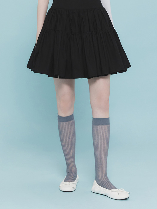 SEE-THROUGH KNEE SOCKS_TT3S706GY