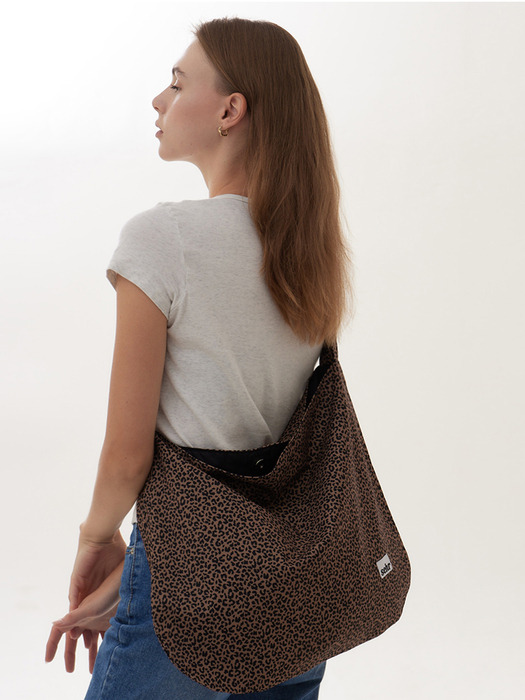 Leopard Easy Big Bag (Brown)