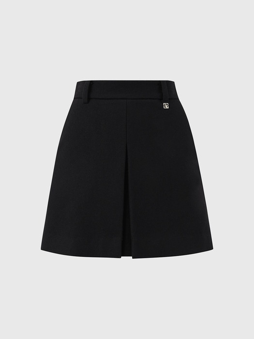 [단독]매그 울 스커트 쇼츠_블랙 / MAG WOOL SKIRT SHORTS_BLACK