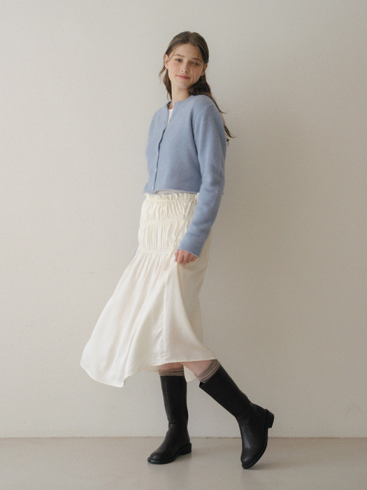 Smoking Banding Midi Skirt